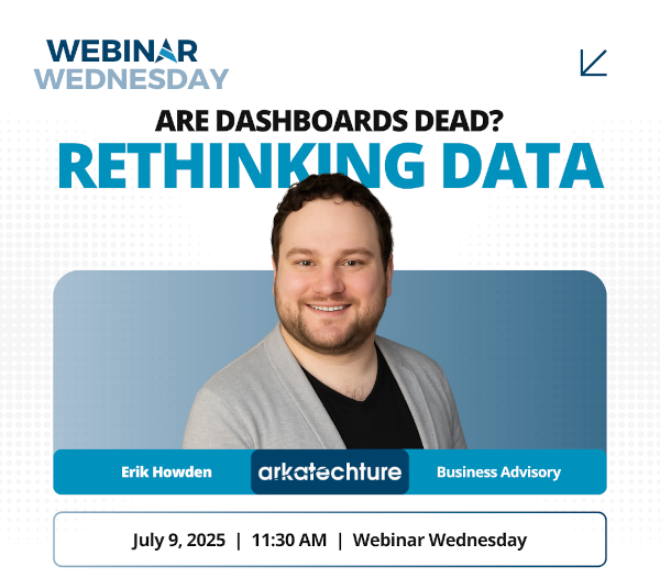Webinar Wednesdays - Are Dashboards Dead? Rethinking Data